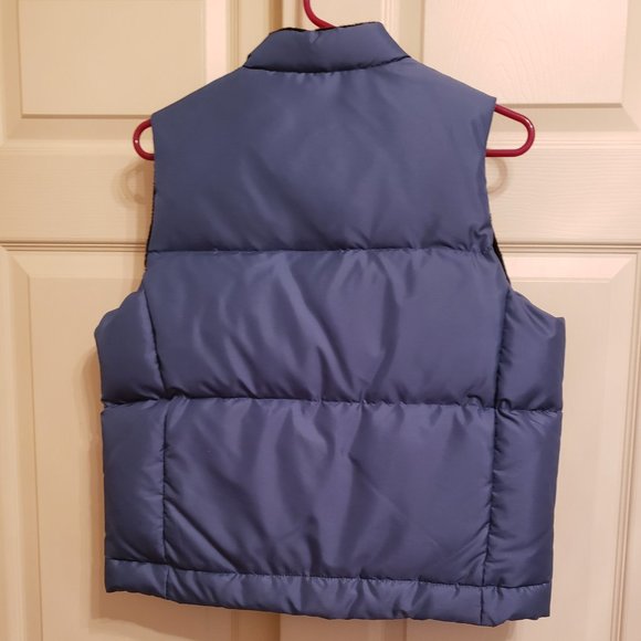 GAP Blue Puffer Vest Size M - Picture 5 of 5